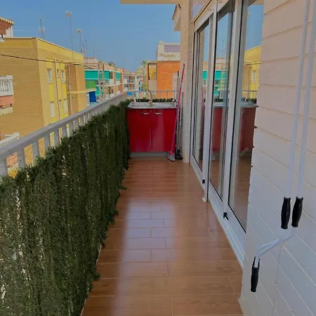 Con Terraza Y Parking En Primera Linea Apartament Santa Pola